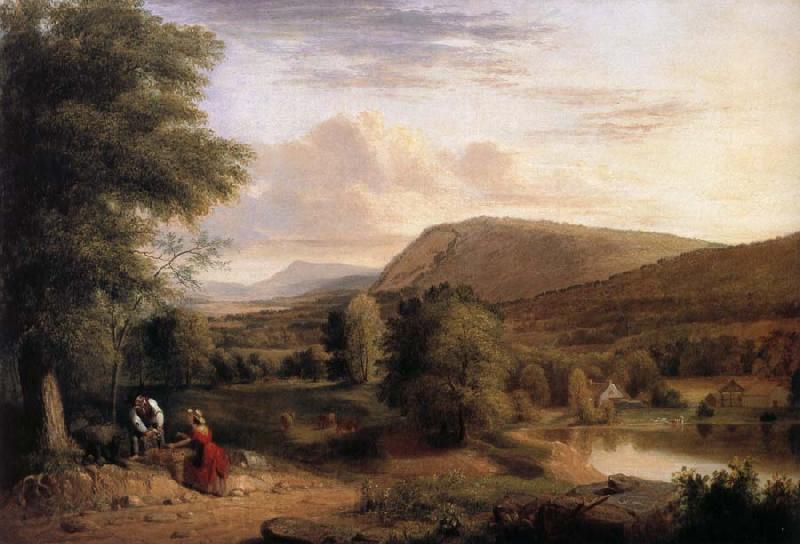 Asher Brown Durand Landscape Composition Norge oil painting art